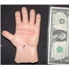 Image 1 : CURSE OF CHUCKY SCREEN USED LEFT MADE IN JAPAN GOOD GUY PUPPET HERO HAND