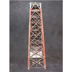 ZZ- ANTIQUE FILMING MINIATURE OIL RIG OR OLD WEST WATER TOWER FOR TRAINS