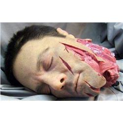 SEVERED SILICONE TORN OFF HEAD ALL HAND PUNCHED HAIRS KEEPER QUALITY GORE!