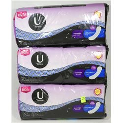 BUNDLE OF U BY KOTEX PADS