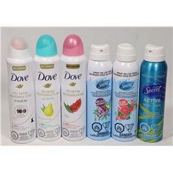 BAG OF ASST SHAVING GEL/CREAM