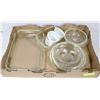 Image 1 : FLAT OF ASSORTED PYREX