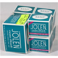 LOT OF JOLEN CREME BLEACH, LIGHTENS EXCESS DARK