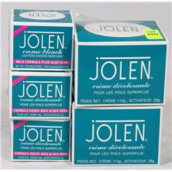 LOT OF JOLEN CREME BLEACH, LIGHTENS EXCESS DARK