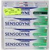 Image 1 : LOT OF 8 SENSODYNE 100ML TOOTHPASTE