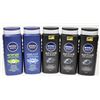 Image 1 : BAG OF ASSORTED NIVEA MENS BODY WASH