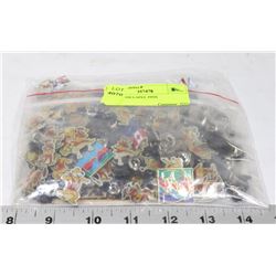 BAG OF 100 LAPEL PINS
