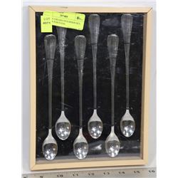 NEW ICE CREAM 6 PCS SPOON SET, MADE IN PORTUGAL