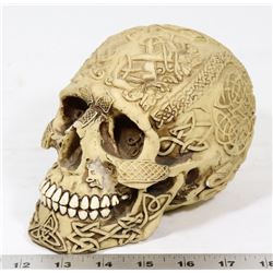 RENDITION OF HUMAN SKULL