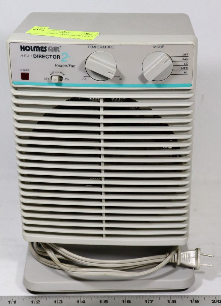 HOLMES OSCILLATING AIR HEATER & FAN