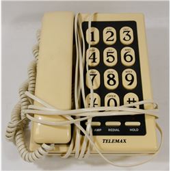 VINTAGE TELEMAX LANDLINE PHONE