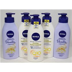 BAG OF ASSORTED BODY LOTIONS