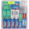 Image 1 : BAG OF ASSORTED CREST TOOTHPASTE