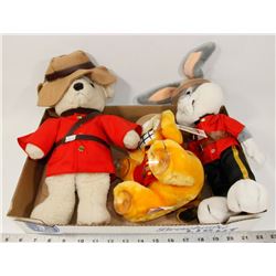 VINTAGE RCMP STUFFIE COLLECTION