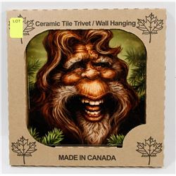 MADE IN CANADA 6" X 6" CERAMIC TILE/ WALL HANGING