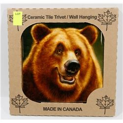 MADE IN CANADA 6" X 6" CERAMIC TILE/ WALL HANGING