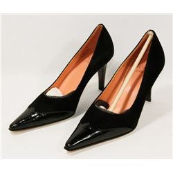 NEW JOAN AND DAVID LADIES BLACK LEATHER SHOES