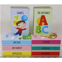 LOT OF 8 SASSI JORDAN BOARD BOOKS FOR KIDS