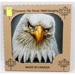 MADE IN CANADA 6" X 6" CERAMIC TILE/ WALL HANGING