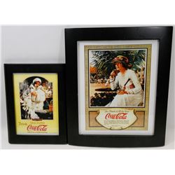SET OF 2 ORIGINAL COCA-COLA