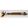 Image 1 : TWO VINTAGE BICYCLE AIR PUMPS. GOLDEN ROD 740 ETC.