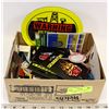 Image 1 : BOX W/LARGE COLLECTION OF STICKERS &