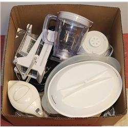 BOX W/BLACK & DECKER VEGETABLE STEAMER,