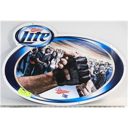 MILER LIGHT METAL SIGN