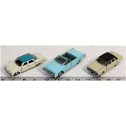 3 FRANKLIN MINT PRECISION DIECAST MODELS