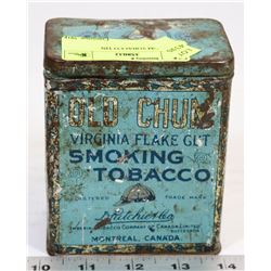 OLD CHUM TOBACCO TIN