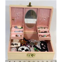 JEWELRY BOX FILLED, ESTATE CLEANOUT
