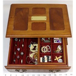 JEWELRY BOX FILLED, ESTATE CLEANOUT