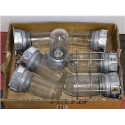 7 ASSORTED INDUSTRIAL LIGHTS