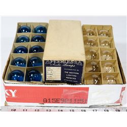 4 BOXES OF NEW OLD STOCK VINTAGE PEERLESS AUTO