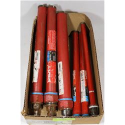 6 ASSORTED HILTI CORING BITS