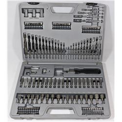 DRILL BIT/ DRIVER SET IN CASE
