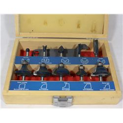 MASTERCRAFT 10PC ROUTER BIT SET