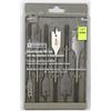 Image 1 : MASTERCRAFT 6PC WOOD SPADE BIT SET