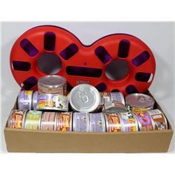 BOX OF CAT FOOD - VARIOUS TINS OF FRISKIES