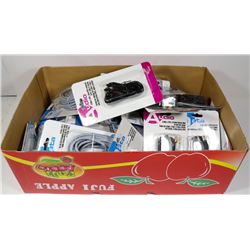 FLAT OF ASSORTED CABLES