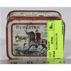 REPEATER TOBACCO TIN