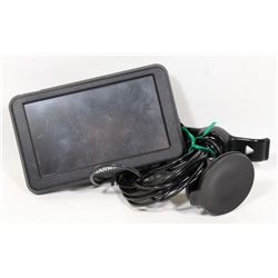 GARMIN GPS WITH CHARGER AND WINDSHIELD MOUNT