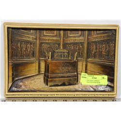 IVOREX PLAQUE APPROX  DEPICTING SCOTTISH WAR