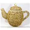 Image 1 : LARGE WICKER TEAPOT