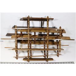 SET OF 4 HANGING SHELVES