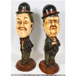 LAUREL AND HARDY STATUES