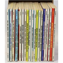 BOX OF 20 ARCHIE COMIC BOOKS.