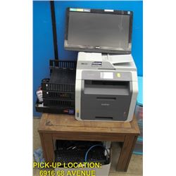 ACER ALL IN ONE COMPUTER WITH BROTHER PRINTER