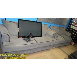 SOFA & LOVE SEAT SET. 81" X 35" & 61" X 35"