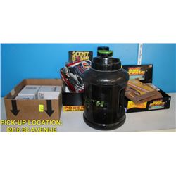 MISC LOT OF AUTO SCENTS, ASHTRAYS, CERAMIC